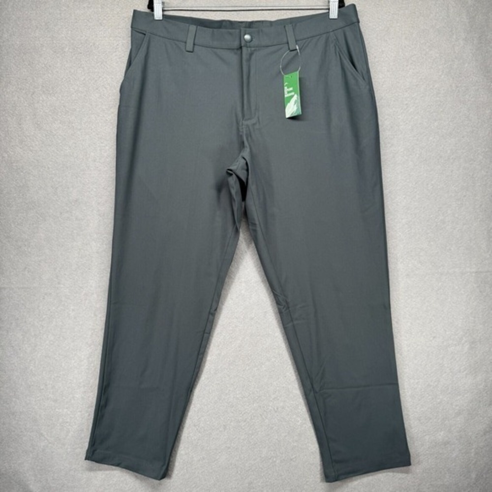 Willit Golf Pants Mens Size‎ 38x30 Gray Tapered Leg Performance Stretch Upf 50